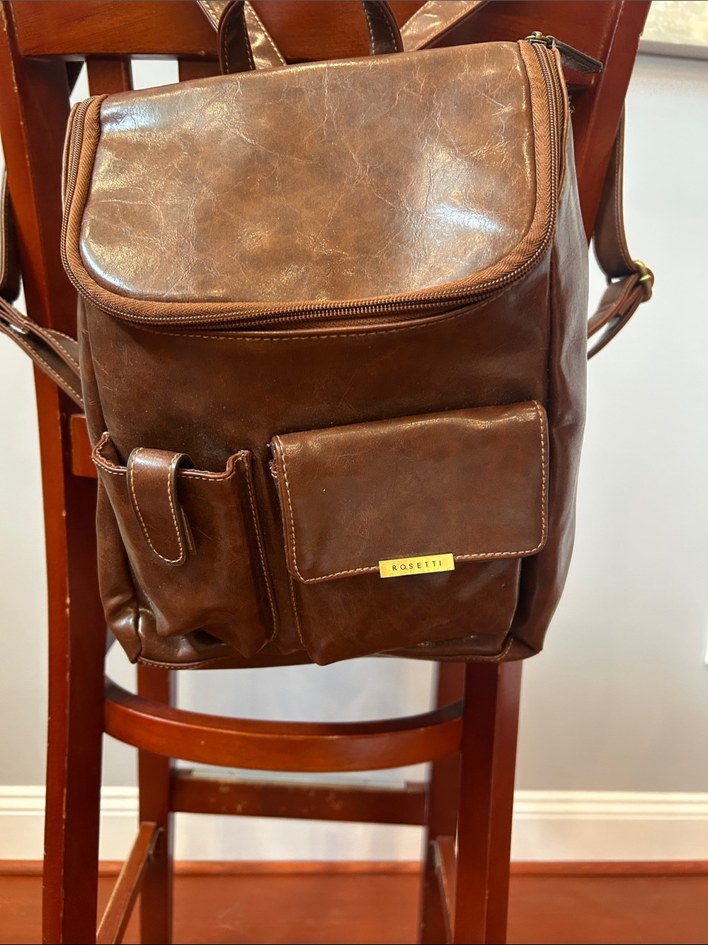Rosetti Brown Daypack Backpack